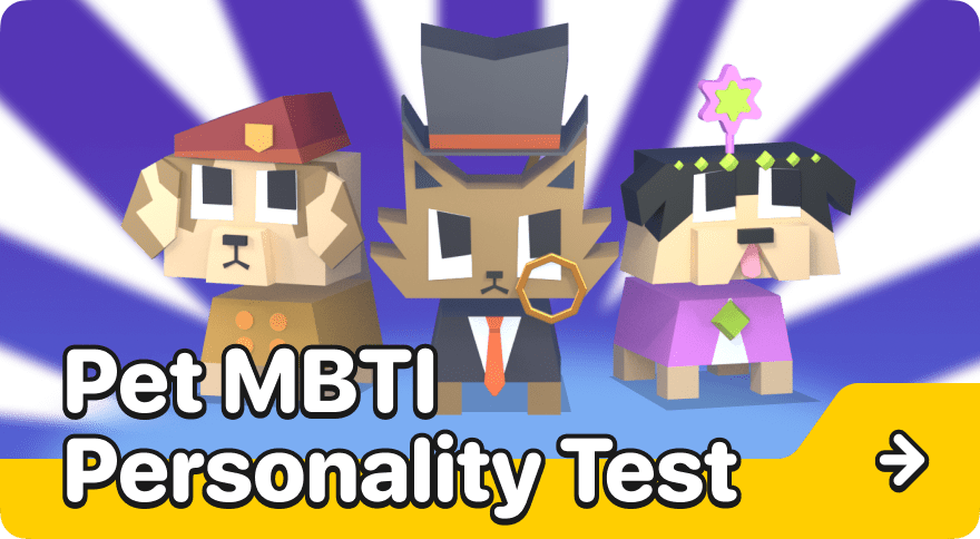 Pet MBTI Personality Test - Discover your pet's unique personality type through comprehensive behavioral analysis